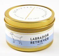 Title: Labrador Retriever Candle in Tin