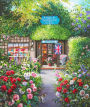 Rose Tree Cottage, Hand-Cut Wood Jigsaw Puzzle (200 Pieces)