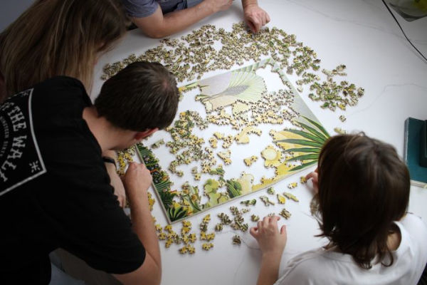 Above Denver, Hand-Cut Wood Jigsaw Puzzle