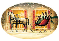 Title: Holiday Sleigh, Boardwalk Wooden Jigsaw Puzzle (Fun Size - 26 Pieces)
