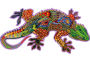 Gecko, Boardwalk Wooden Jigsaw Puzzle (Jumbo Size - 400 Pieces)