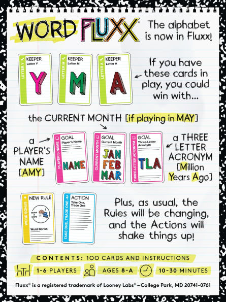 Fluxx Word Fluxx by Looney Labs