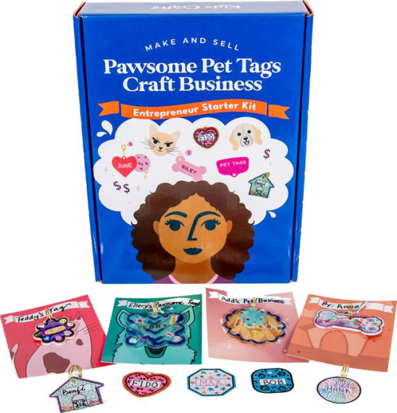 Make and Sell Pawsome Pet Tags Craft Business