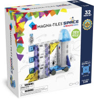 MAGNA-TILES Space 32-Piece Magnetic Construction Set, The ORIGINAL Magnetic Building Brand