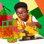 Alternative view 2 of MAGNA-TILES Builder XL 50-Piece Magnetic Construction Set, The ORIGINAL Magnetic Building Brand