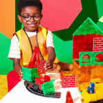 Alternative view 3 of MAGNA-TILES Builder XL 50-Piece Magnetic Construction Set, The ORIGINAL Magnetic Building Brand