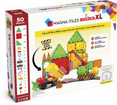 Alternative view 7 of MAGNA-TILES Builder XL 50-Piece Magnetic Construction Set, The ORIGINAL Magnetic Building Brand