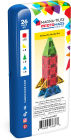 Alternative view 7 of MAGNA-TILES microMAGS Travel 26-Piece Magnetic Construction Set - Bold Colors, The ORIGINAL Magnetic Building Brand