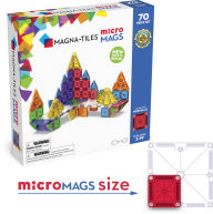 Title: MAGNA-TILES microMAGS 70-Piece Deluxe Magnetic Construction Set, The ORIGINAL Magnetic Building Brand