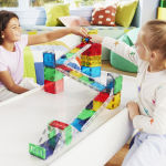 Alternative view 3 of MAGNA-TILES® Rail Racers Deluxe 90-Piece Magnetic Construction Set, The Original Magnetic Building Brand