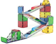 Alternative view 4 of MAGNA-TILES® Rail Racers Deluxe 90-Piece Magnetic Construction Set, The Original Magnetic Building Brand