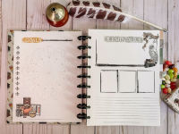 Alternative view 5 of Harry Potter Hogwarts Undated Disc Planner featuring lightning bolt discs