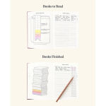 Alternative view 3 of Burgundy Reading Journal