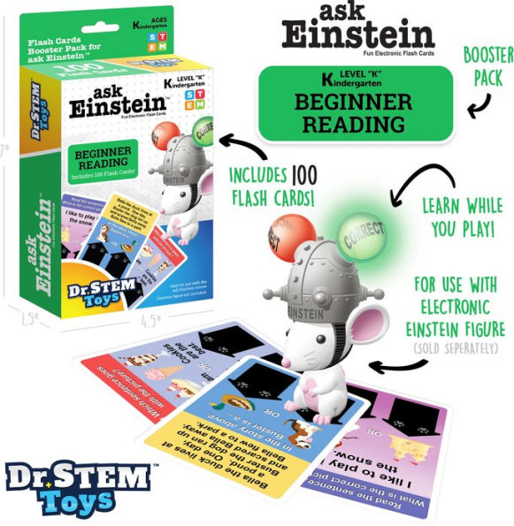 Ask Einstein Kindgergarten Reading Cards