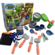 Title: Camp Cookout Set, 15pc with Light & Sound