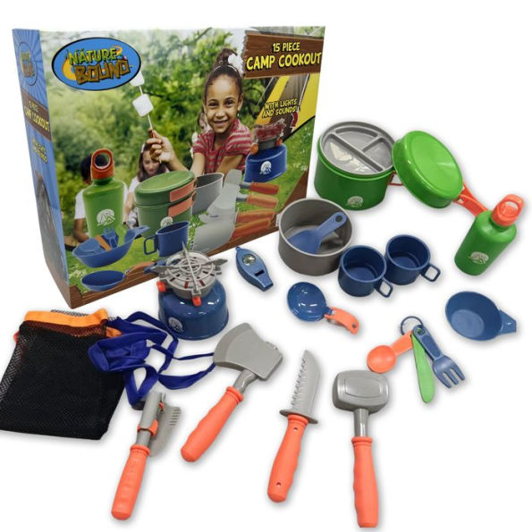 Camp Cookout Set, 15pc with Light & Sound