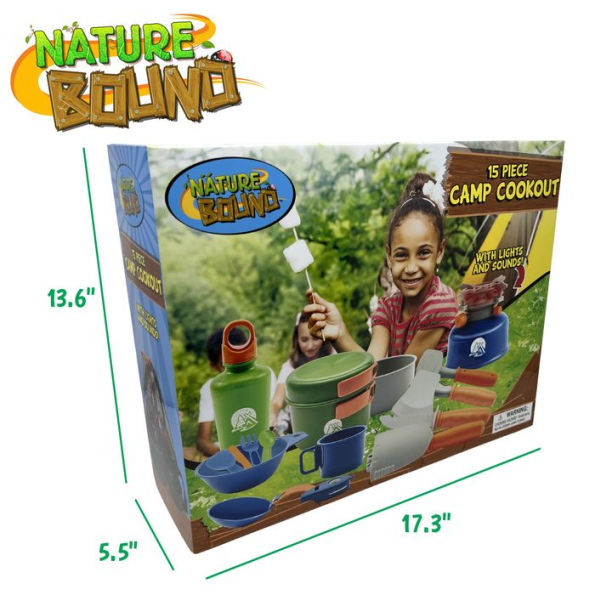 Camp Cookout Set, 15pc with Light & Sound
