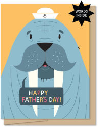 Father's Day Greeting Card Big Deal Walrus