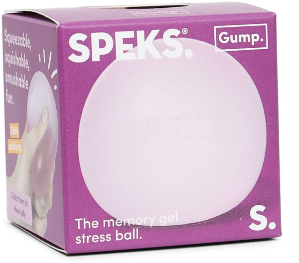 Gump Memory Gel Stress Ball - Moon Jelly
