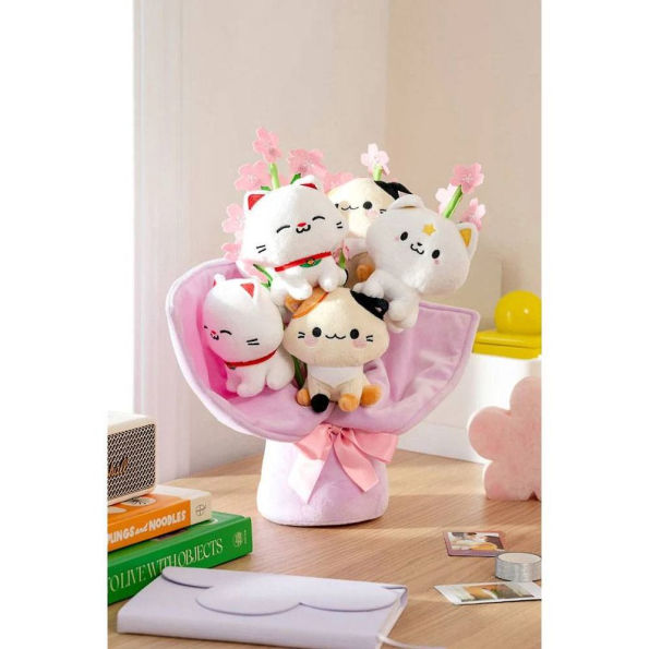 Smoko Cat Friends Bouquet Plush