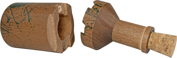 True Genius Message in a Bottle Wooden Brainteaser Puzzle