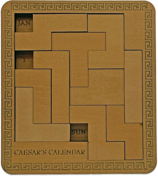 True Genius Caesar's Calendar Brainteaser Puzzle