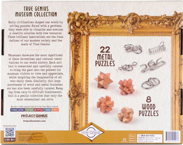 True Genius Museum Collection Brainteaser Puzzle