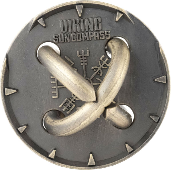 True Genius Sun Compass Wooden Brainteaser Puzzle