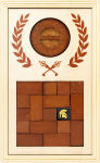 Alternative view 3 of True Genius Roman Lock Box Wooden Brainteaser Puzzle