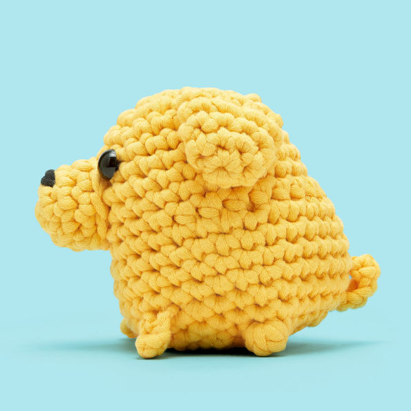 Buster the Labrador Learn to Crochet kit