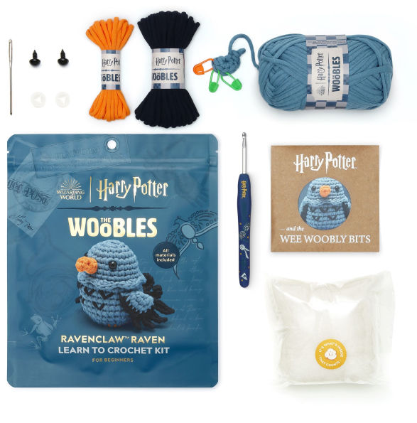 Ravenclaw Raven Beginner Crochet Kit - The Woobles