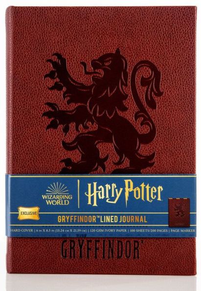 Harry Potter Gryffindor Embossed Journal