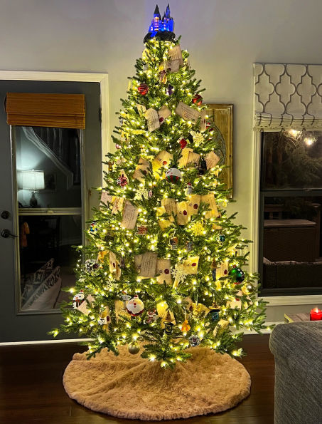 Harry Potter Floating Hogwarts Acceptance Letters