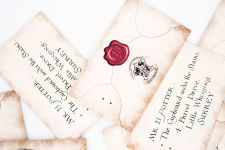 Alternative view 6 of Harry Potter Floating Hogwarts Acceptance Letters