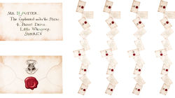 Alternative view 10 of Harry Potter Floating Hogwarts Acceptance Letters