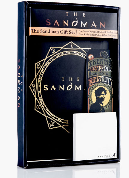 The Sandman Steno, Sticker Sheet and Bookmark Gift Set