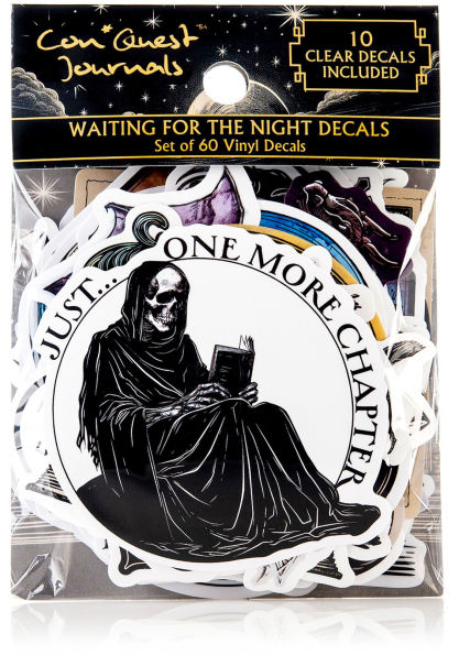 Waiting for the Night Bookish Decals