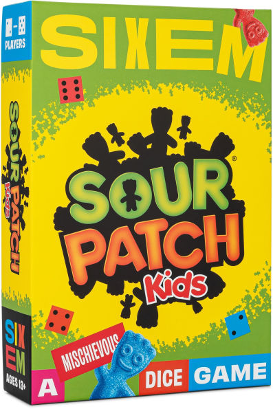 SIXEM Sour Patch Kids Dice Game by Martin N. Andersen