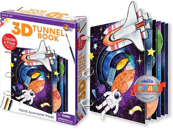3D Tunnel Book-Outer Space