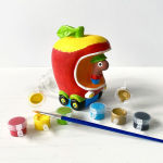 Alternative view 3 of Paint-A Pet kit Richard Scarry Apple
