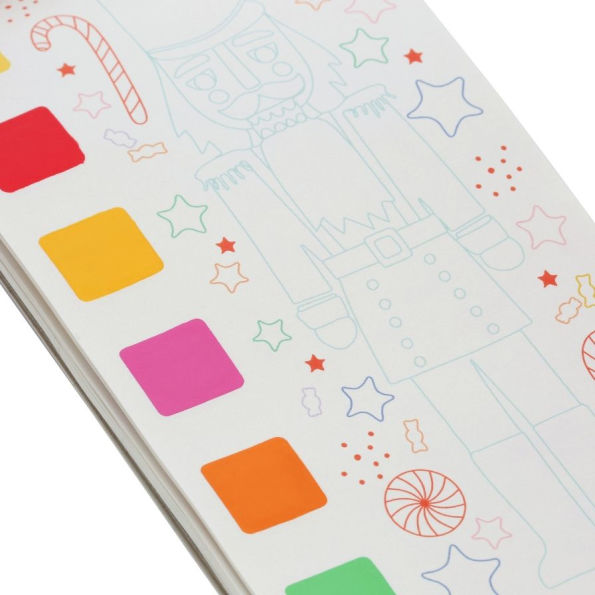 Nutcracker Pocket Watercolor Paint Book