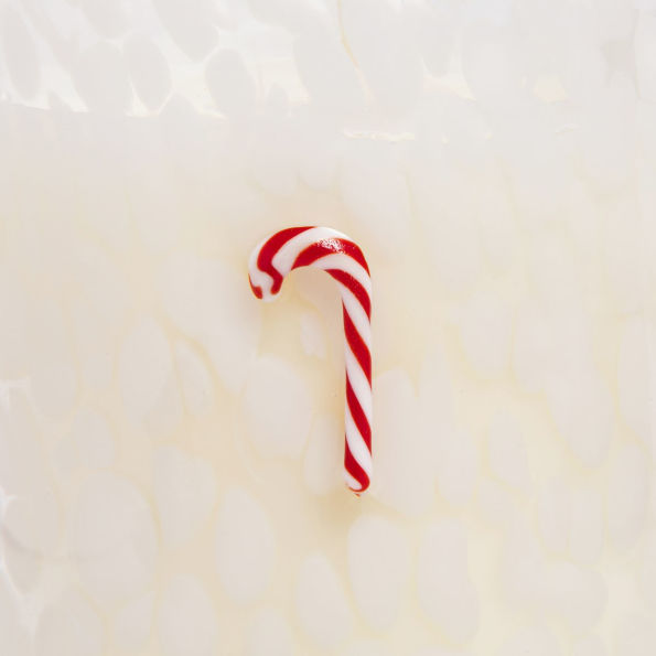 Confetti Candy Cane Candle