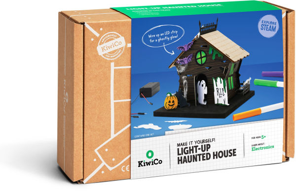 Light-Up Haunted House