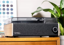 Alternative view 13 of Victrola Eastwood Turntable - Natural