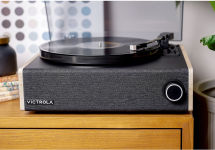 Alternative view 14 of Victrola Eastwood Turntable - Natural