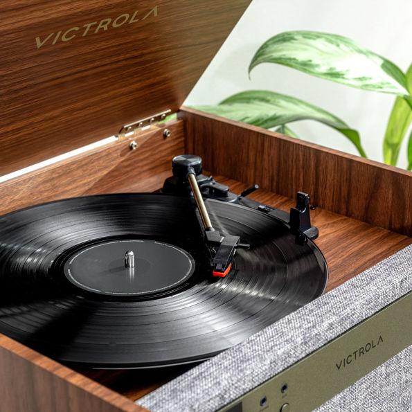 Victrola Century 6-in-1 Music Center - Walnut