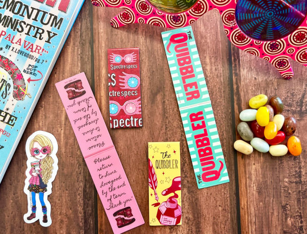 Harry Potter Quibbler Magnetic Bookmarks