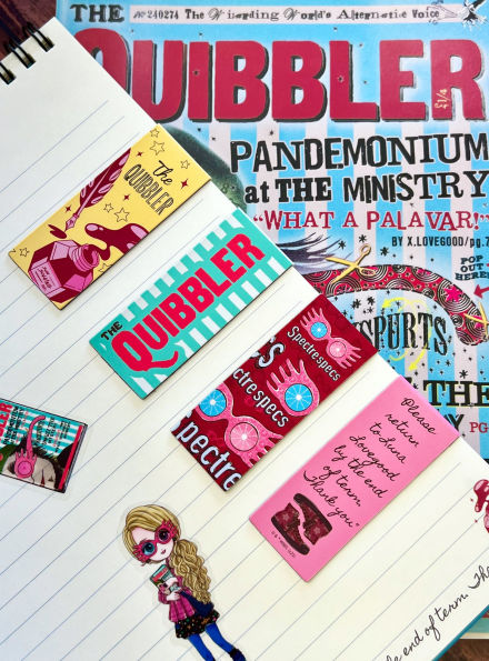 Harry Potter Quibbler Magnetic Bookmarks