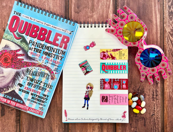 Harry Potter Quibbler Magnetic Bookmarks