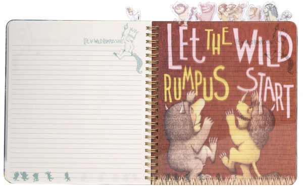 Where the Wild Things Are Tabbed Journal